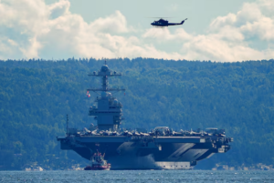 Trump administration deploys a massive U.S. aircraft carrier