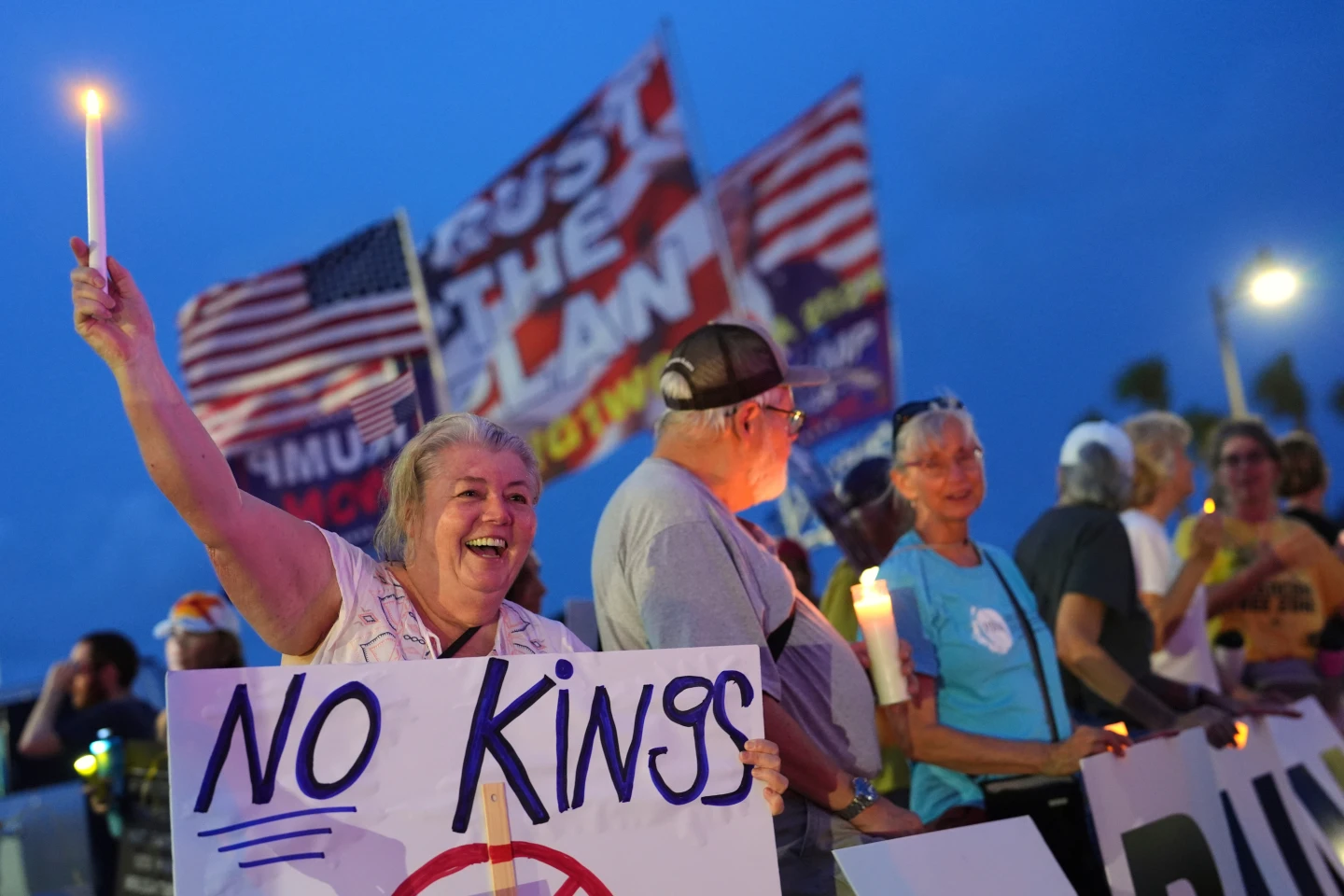 Nationwide "No Kings" demonstrations against Trump are scheduled