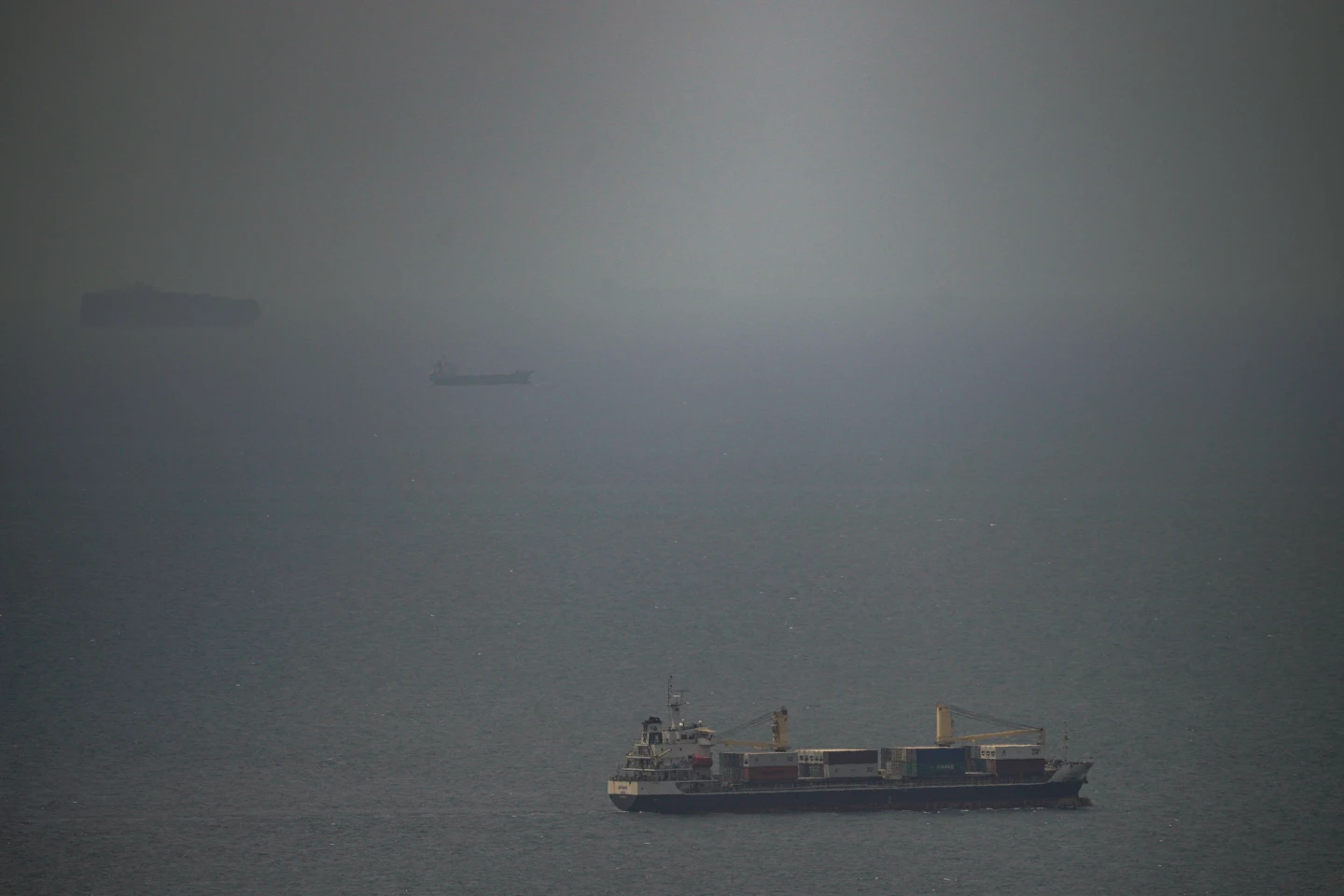 Iran opens fire on three ships in the Strait of Hormuz