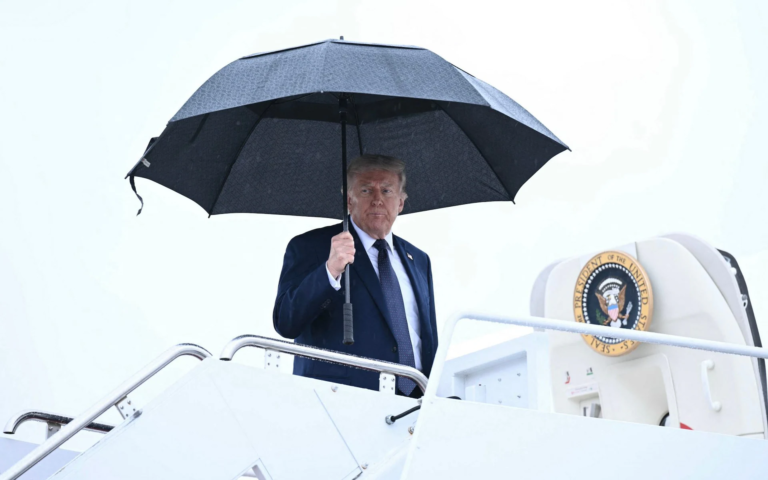 Trump clears his journal