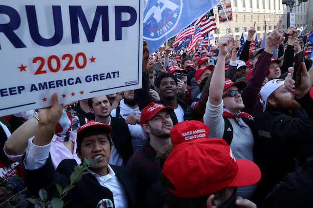 Trump says the 2020 election was "rigged"