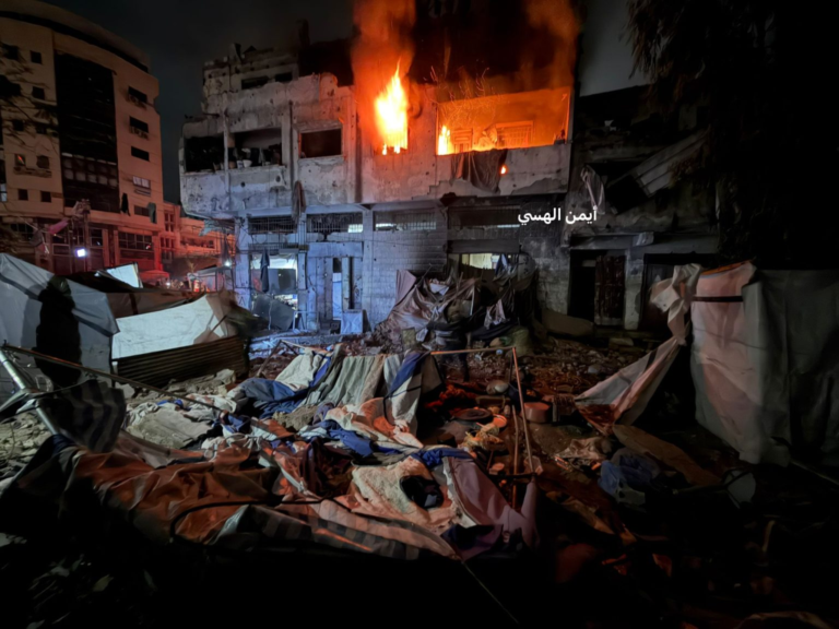 Israel strike in gaza city