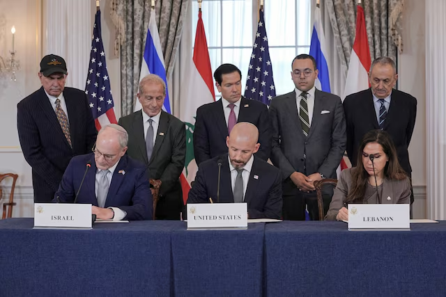 Israel Lebanon security deal 2026
