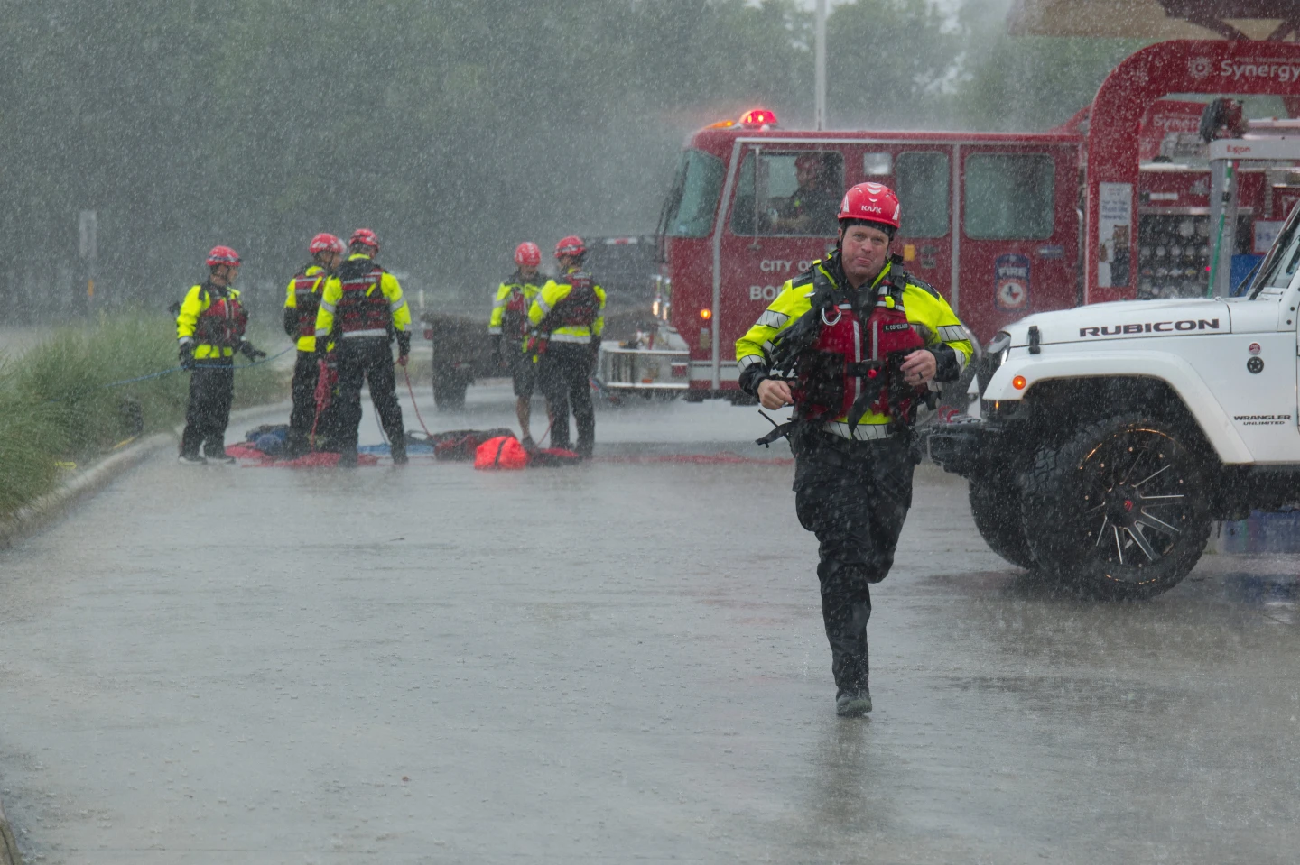 Texas flooding rescues