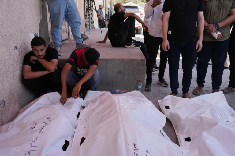 Gaza funeral airstrike