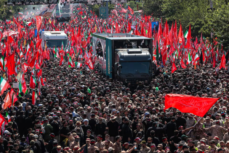 Iran mass funeral 2026