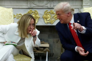Giorgia Meloni Trump dispute