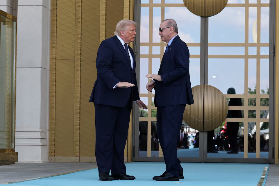 Trump Erdogan NATO summit