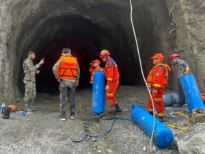Nepal tunnel rescue