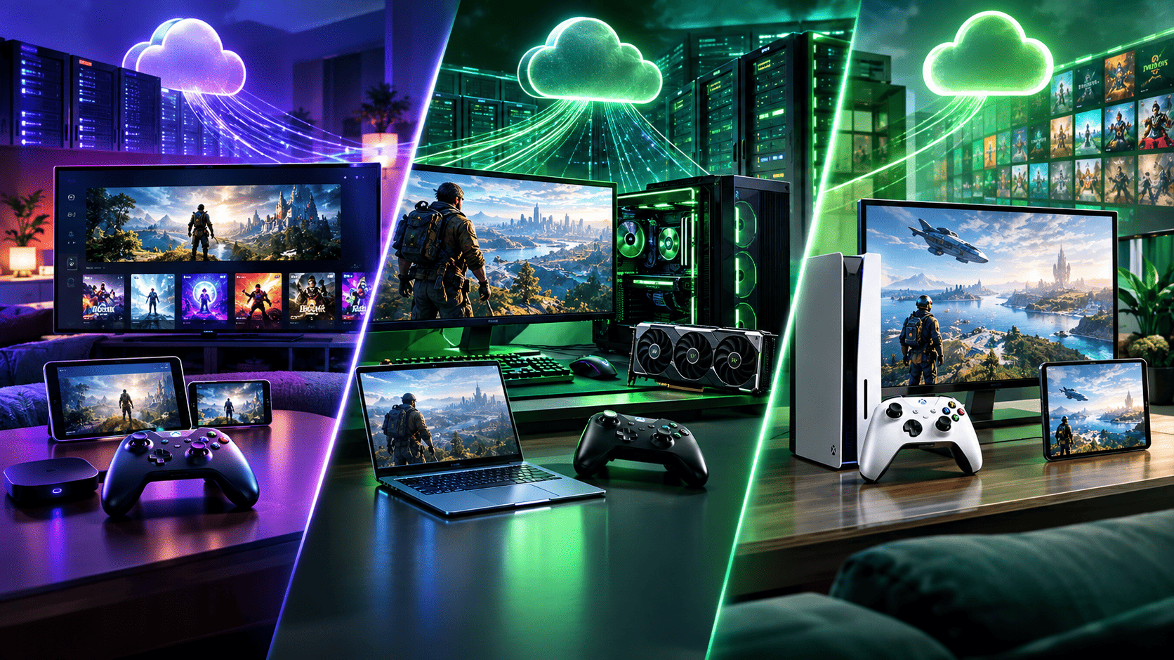 Amazon Luna vs GeForce NOW vs Xbox Cloud Gaming