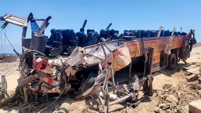 Egypt bus crash killed