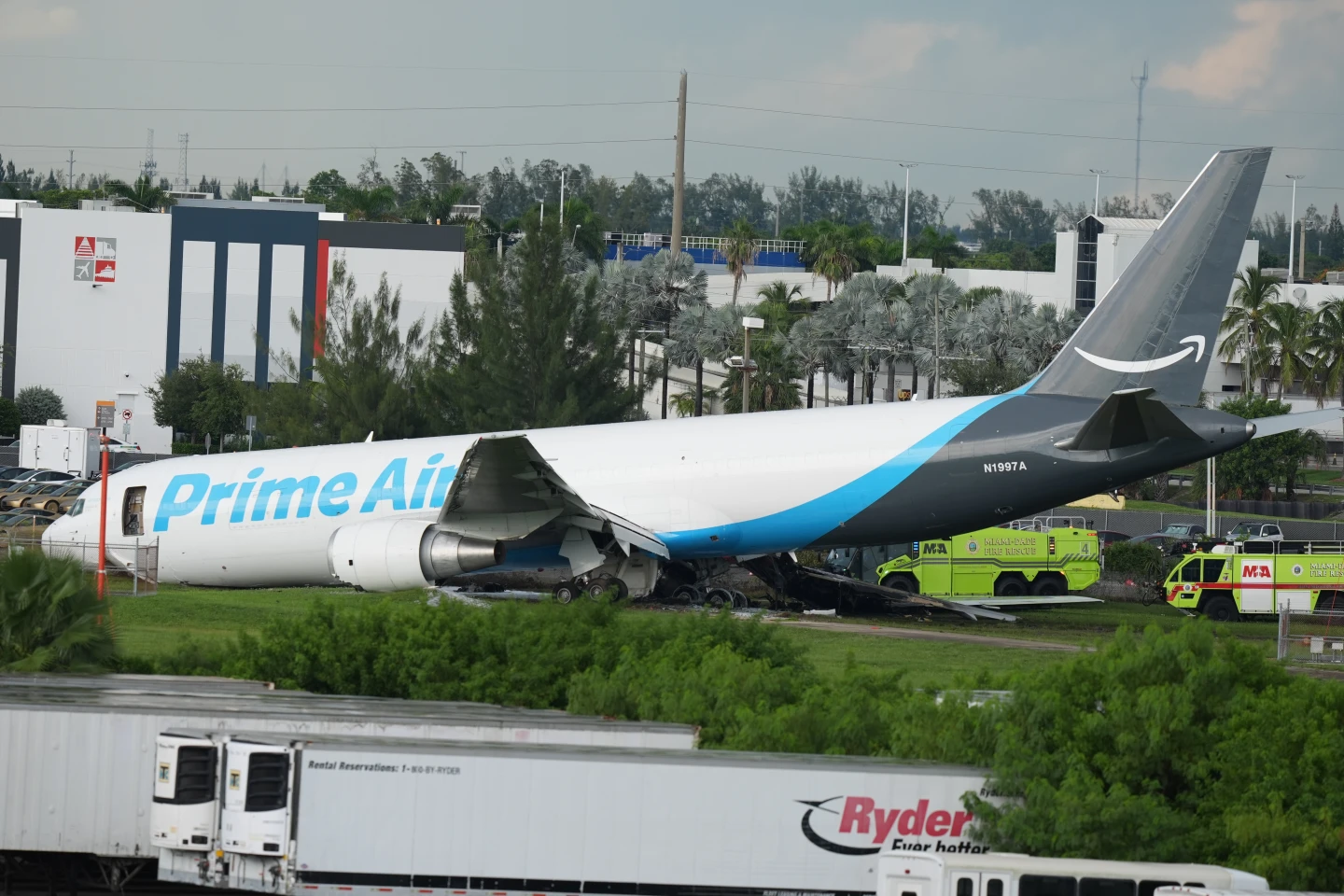 Amazon cargo plane crash