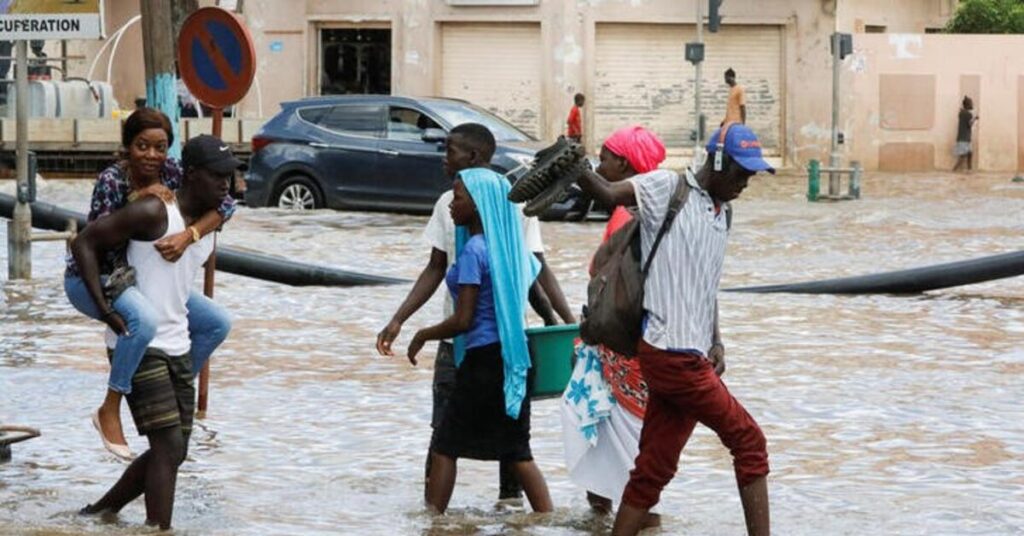 Heavy rains lead to Senegal floods, government reports several deaths